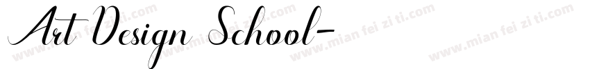Art Design School字体转换